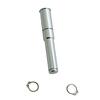 Fisher 74652 Chrome-Plated Single Long Axle with (2) Snap Rings 