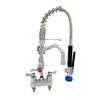 Fisher 75480 4in Deck-Mount Pre-Rinse Unit with 6in Add-On Faucet 