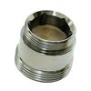 Fisher 75710 DrainKing Chrome-Plated Brass Overflow Adapter 