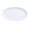 Yanco China Abco Super White Porcelain 8in x 5.75in Coupe Platter - 2dz - AC-8-CP 