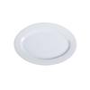 Yanco China Abco Super White Porcelain 18in x 13in Oval Platter - 6 Each - AC-81 