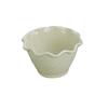 Yanco China AD-005 Ardis Beige Melamine 3.75in dia. Fluted Dessert Dish - 6dz 