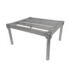 Channel Manufacturing ADE2024KD 24in x 20in Aluminum Tubular Dunnage Rack 