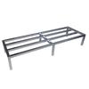 Channel Manufacturing ADE2472 72in x 24in Aluminum Tubular Dunnage Rack 