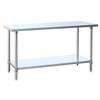 Atosa MixRite 72inx24in All Stainless Steel Worktable - SSTW-2472 