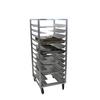 Channel Manufacturing AUR-12 25.5in x 25.5in x 64in Aluminum Pan Rack with 1.5in Spacing 