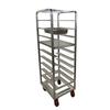 Channel Manufacturing AXD-UTR-10 21in x 26in Heavy-Duty Aluminum Food Pan Rack with 6in Spacing 
