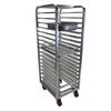 Channel Manufacturing AXD-UTR-18 21in x 26in Heavy-Duty Aluminum Food Pan Rack with 4in Spacing 