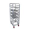 Channel Manufacturing AXD1812 22in x 26in Heavy-Duty Aluminum Bun Pan Rack with 5in Spacing 