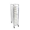 Channel Manufacturing AXD518P6 15.75in x 26in Welded Aluminum Platter Rack with 5in Spacing 