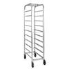 Channel Manufacturing AXD519P 15.75in x 26in Welded Aluminum Platter Rack with 6in Spacing 