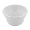 GET B-10-MN-W Minski White Melamine 8oz Textured Rim Bowl - 1dz 