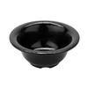 GET B-105-EW-BK Etchedware Textured Black Melamine 10oz Soup Bowl - 2dz 