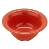 GET B-105-RO Diamond Rio Orange Melamine 10oz Mardi Gras Bowl - 4dz 