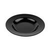GET B-1611-BK Black Elegance Melamine 16oz Wide Rim Bowl - 1dz 