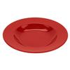 GET B-1611-CR Diamond Harvest Cranberry Melamine 16oz Wide Rim Bowl 