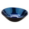 GET B-18-CSB Cosmo Blue Melamine 16oz 7in dia. Irregular Bowl - 1dz 
