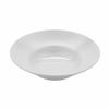 GET B-192-MN-W Minski White Melamine 6qt Textured Rim Serving Bowl-3 Each 