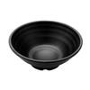 GET B-247-BK Nara Black Melamine 22oz 7in dia. Bowl - 1dz 