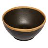 GET Pottery Market Brown Melamine 10oz Soup Bowl - 2dz - B-299-BR 