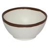 GET B-299-CRM Pottery Market Cream Melamine 10oz Soup Bowl - 2dz 