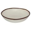 GET B-310-CRM Pottery Market Cream Melamine 1.5qt Pasta Bowl - 1dz 