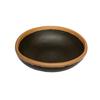 GET B-35-BR Pottery Market Brown Melamine 2.5oz Sauce Dish - 4dz 