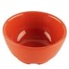 GET B-45-RO Diamond Rio Orange Melamine 10oz 4.5in dia. Mardi Gras Bowl 