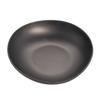 GET B-4500-DG Riverstone Dark Gray Melamine 38oz Textured Rim Salad Bowl 