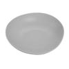 GET B-4500-LG Riverstone Light Gray Melamine 38oz Textured Rim Salad Bowl 