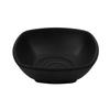 GET B-501-BK Nara Black Melamine 6oz 4.75in dia. Square Bowl - 2dz 