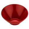 GET B-792-CR Diamond Harvest Cranberry Melamine 24oz Cascading Bowl 