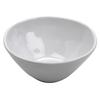 GET B-8-AM-W Arctic Mill White Melamine 8oz Irregular Bowl - 2dz 