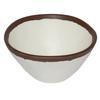 GET B-81-CRM Pottery Market Cream Melamine 8oz 5in dia. Side Dish- 2dz 