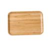 Yanco China BB-111 Bamboo 11in x 7.5in Rectangular Serving Tray - 24 Each 