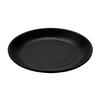 GET Nara Black Melamine 6.25in dia. Plate - 2dz - BF-6-BK 