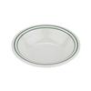 GET BF-725-EM Emerald White Melamine 14oz 7.25in dia. Salad Bowl - 2dz 
