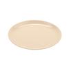GET BF-950-MA Settlement Manila Melamine 9.5in dia. Coupe Plate - 2dz 