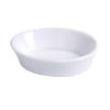 Yanco China BK-005 Accessories Bone White Porcelain 7oz Oval Baking Dish 