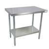 BK Resources 60"W x 30"D 16 Gauge Stainless Steel Work Table - CVT-6030 