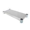 BK Resources Galvanized Work Table Undershelf for 48"W x 30"D Work Table - VTS-4830 