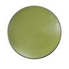 Yanco China Birmingham Green & Gray Melamine 10.25in dia. Plate - 2dz - BM-110GR 