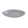 Yanco China BM-213 Birmingham Two-Tone Melamine 13.5in x 8.5in Oval Plate - 1dz 
