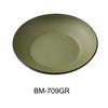 Yanco China BM-709GR Birmingham Green & Gray Melamine 20oz Soup Bowl - 3dz 