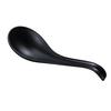Yanco China BP-7002 Black Pearl Asian Style Melamine 6.75in Wonton Spoon - 6dz 