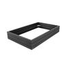 Mikasa Hospitality BQ005B Select Concept Black Oak 22.2in x 14.1in Flatware Holder 