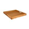 Mikasa Hospitality BQ013L Select Concept Oak 15.7in x 15.7in Serving Tray - 2 Each 