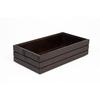 Mikasa Hospitality BQ017H Select Concept Havanna Black Oak 12.8in x 6.9in Stackable Box 