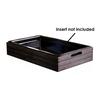 Mikasa Hospitality BQ040H Select Concept Havanna Black Oak 20.9inx 13.1"Container Frame 