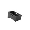 Mikasa Hospitality BQ052B Select Concept Black Oak 10.9in x 6.6in Tilted Cutlery Box 